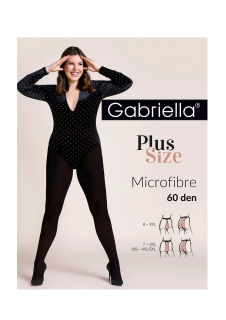 punčochové kalhoty 162 plus size 60DEN (Gabriella)